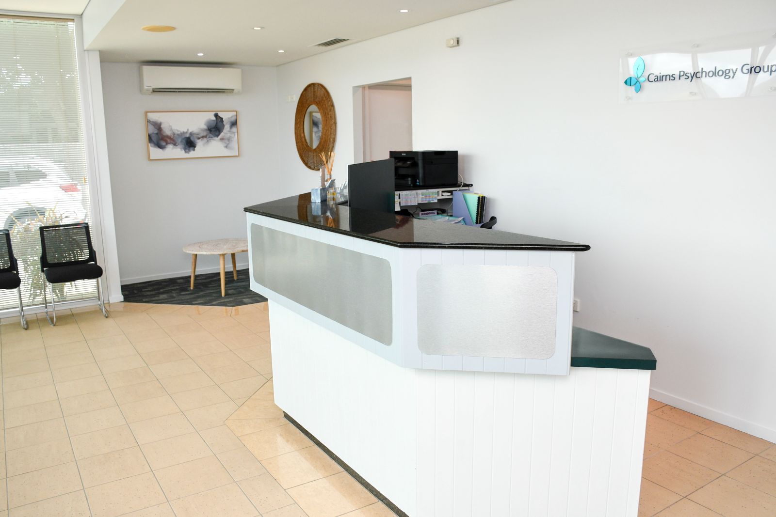 Reception — ground floor reception area